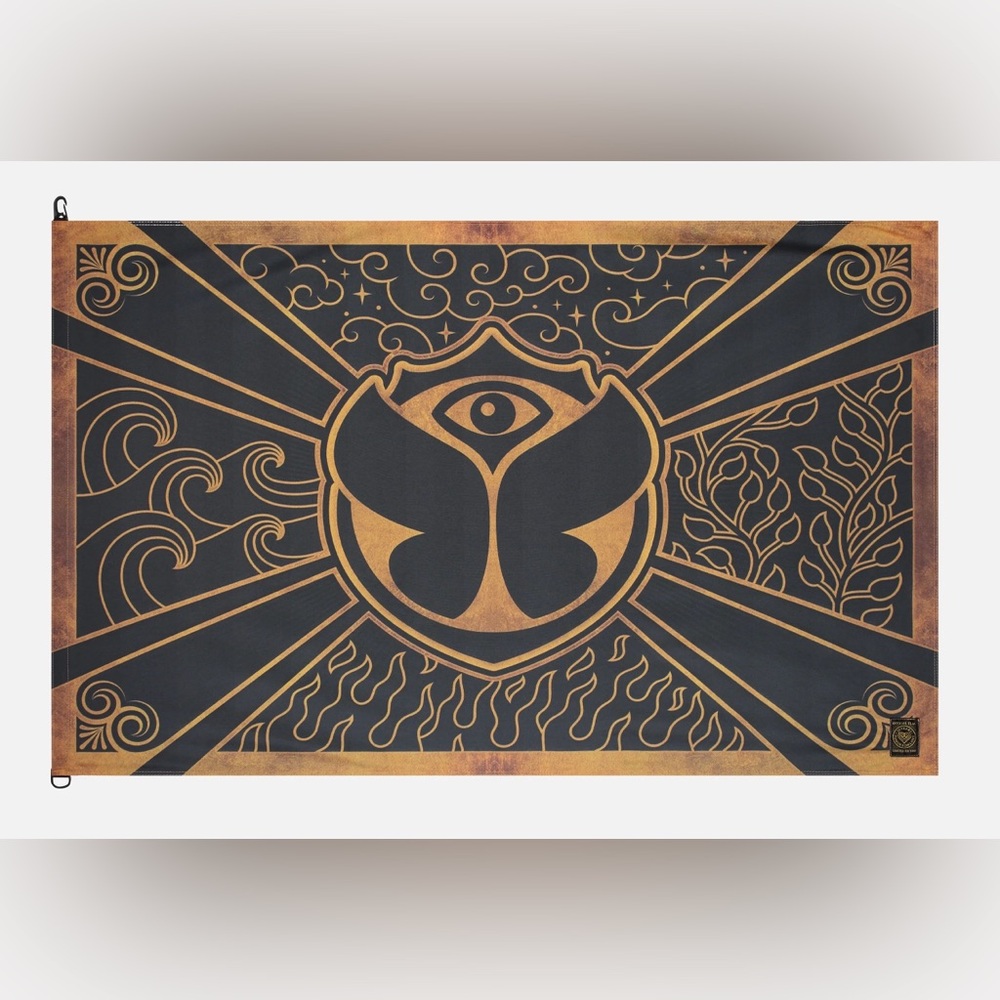 Official Tomorrowland 20 Years Anniversary Flag